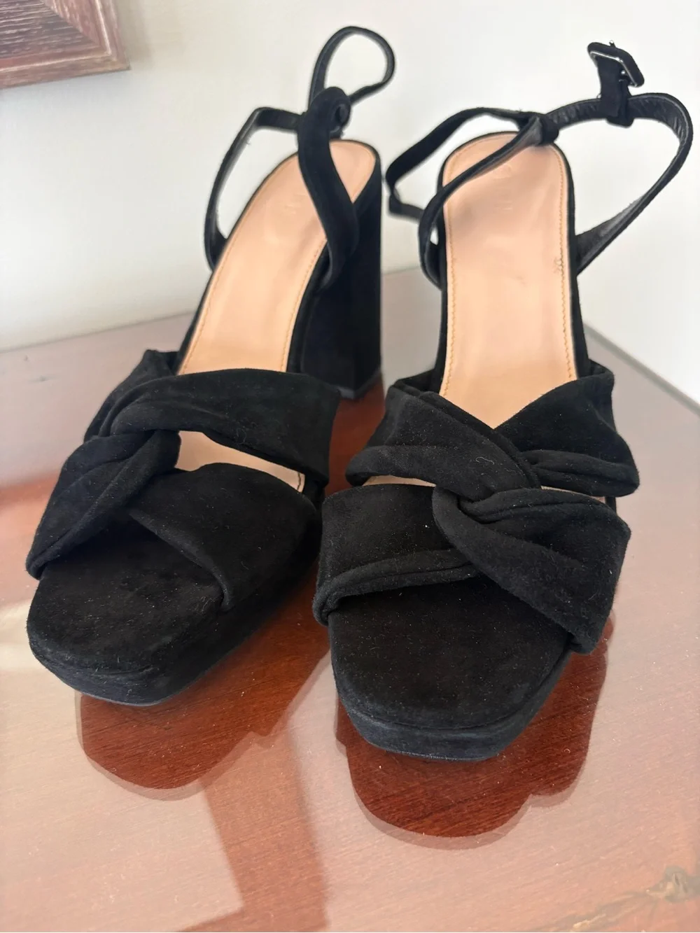 Boden suede platform